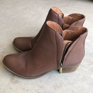 Lucky Brand Brown Booties